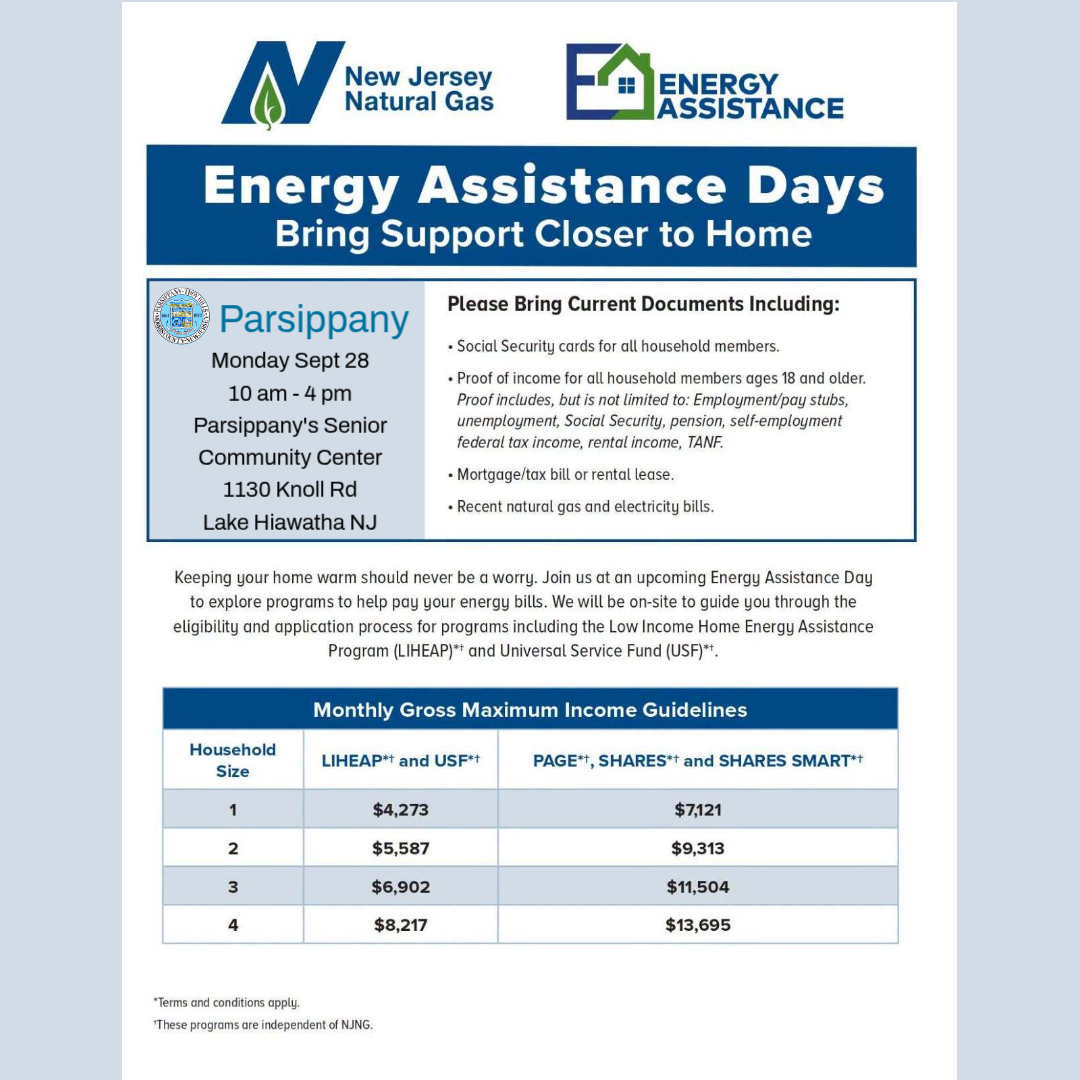 Parsippany / NJNG Energy Assistance Day