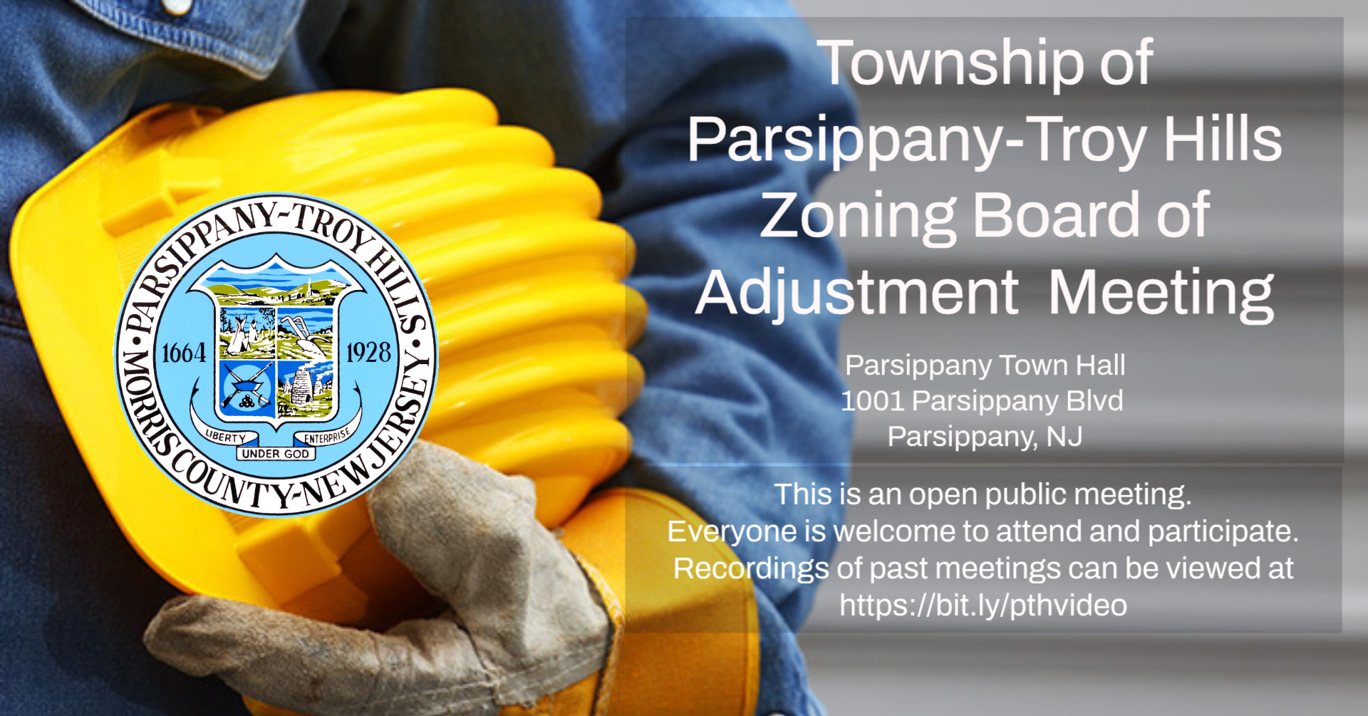 Zoning Board of Adjustment Meeting