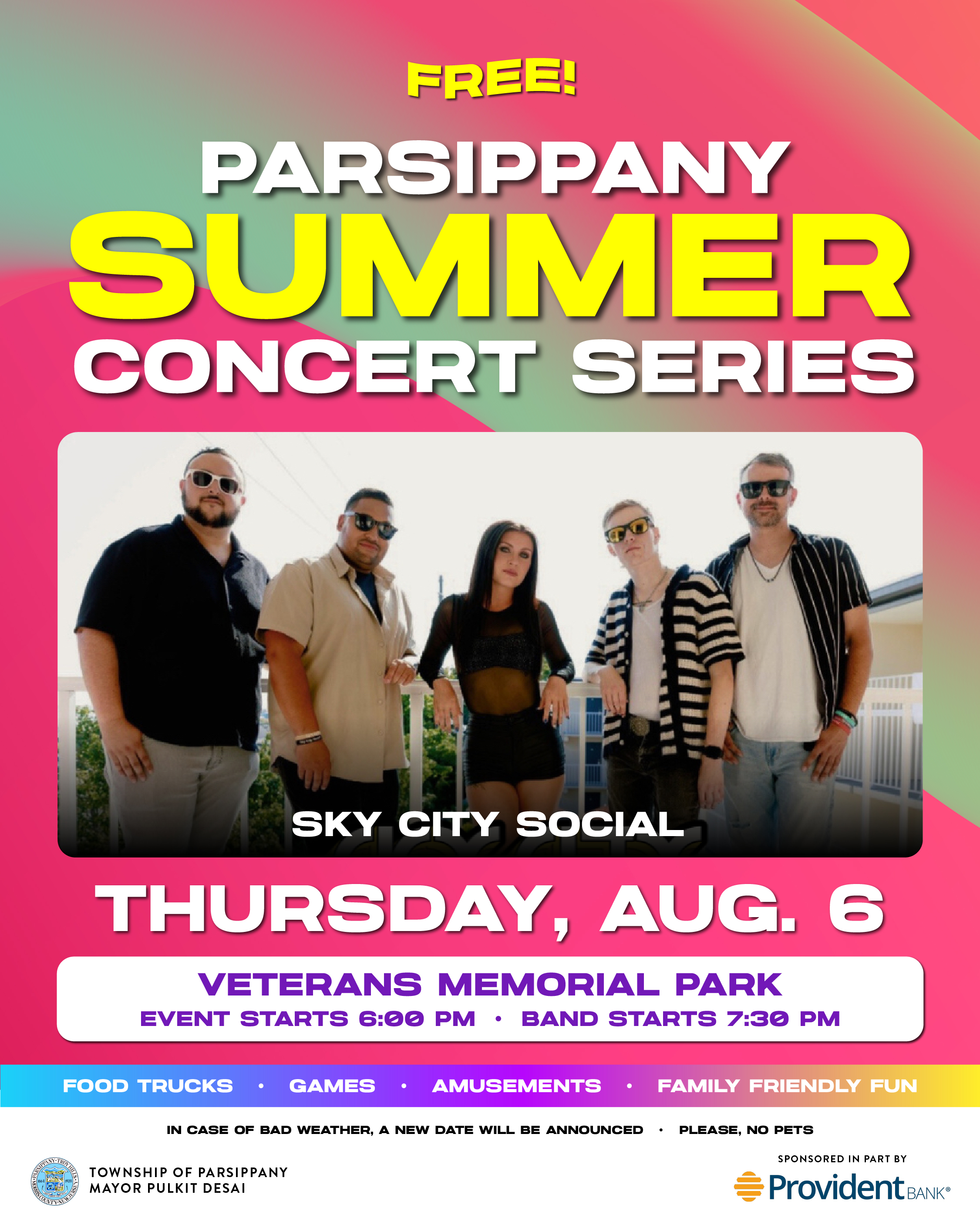 Parsippany Summer Concert