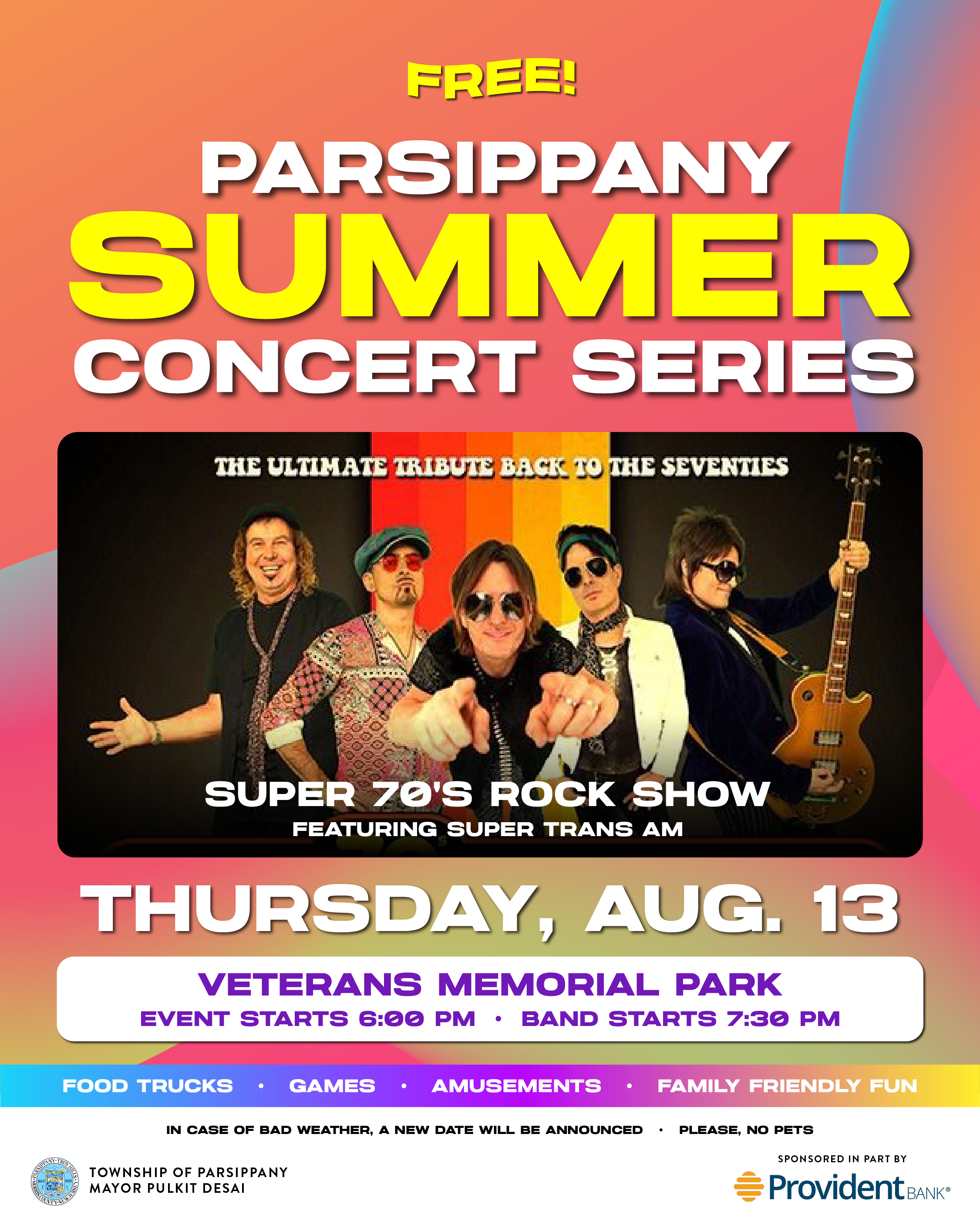 Parsippany Summer Concert